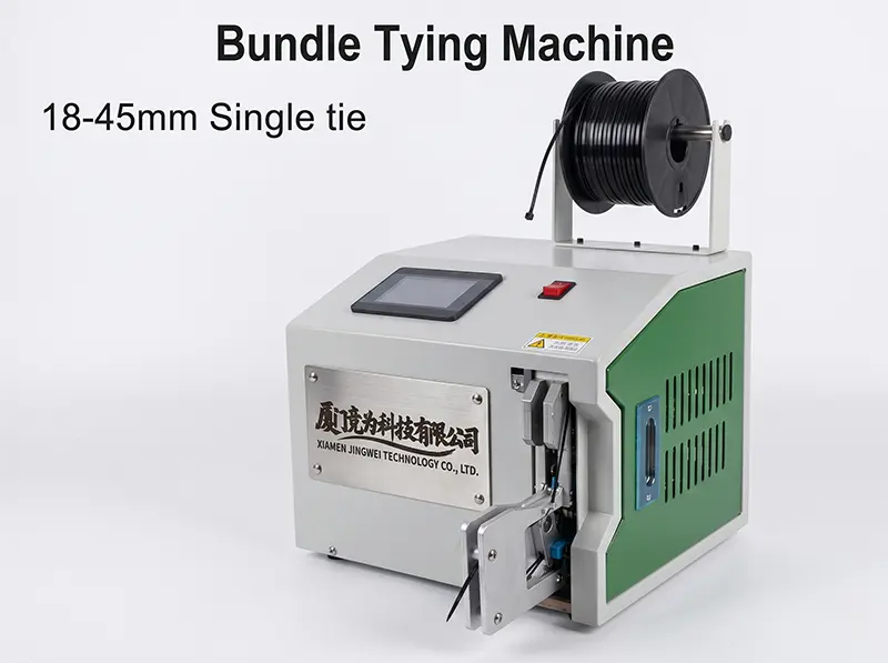 WPM-845C Automatische Touchscreen-Bündelmaschine für Kabel von 18–45 mm
