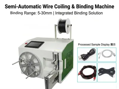 Automatische Drahtwickel- und Bindemaschine WPM-212A
