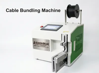 Automatische Kabelbündelungsmaschine mit Touchscreen WPM-845D