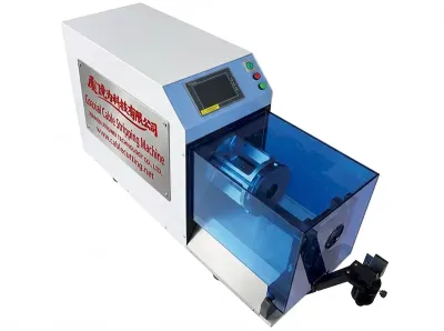 Halbautomatische Koaxial-Abisoliermaschine für dicke Kabel bis 35 mm WPM-35120