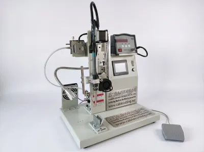 Halbautomatische Lötmaschine für Drähte und Steckverbinder WPM-141 Thumb