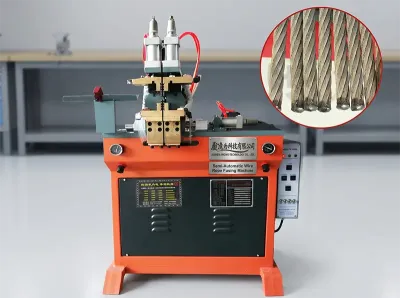 Halbautomatische Drahtseil-Verschmelzmaschine 40KW WPM-QF