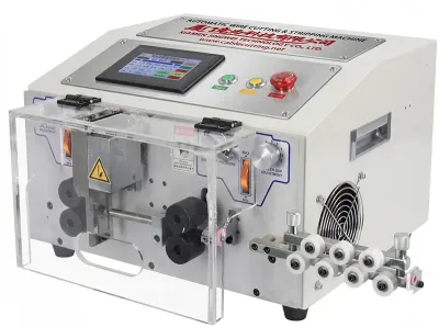 Touchscreen-Abisolier- und Schneidemaschine (0,1-10 mm²) WPM-JE2S