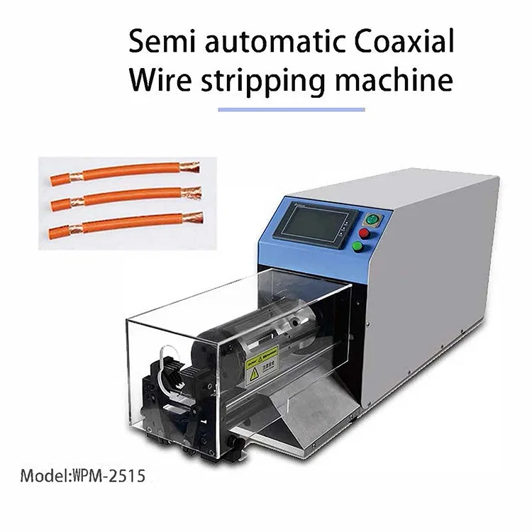 Abisoliermaschine für Koaxialkabel, Abisoliermaschine für große quadratische Kabelstifte, computergesteuerte Abisoliermaschine, Ausrüstung zur Herstellung von Koaxialkabeln, Abisolierzange für Draht