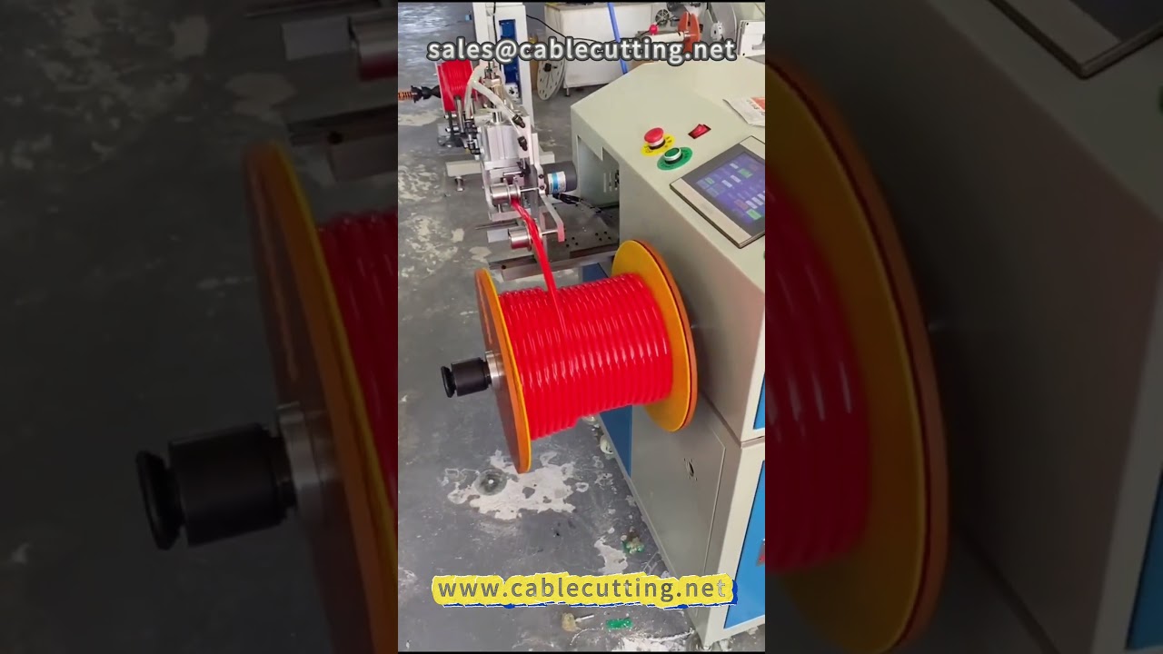 Gasrohr-Wickelmaschine: Rohre & Kabel automatisch wickeln | Drahtverarbeitung