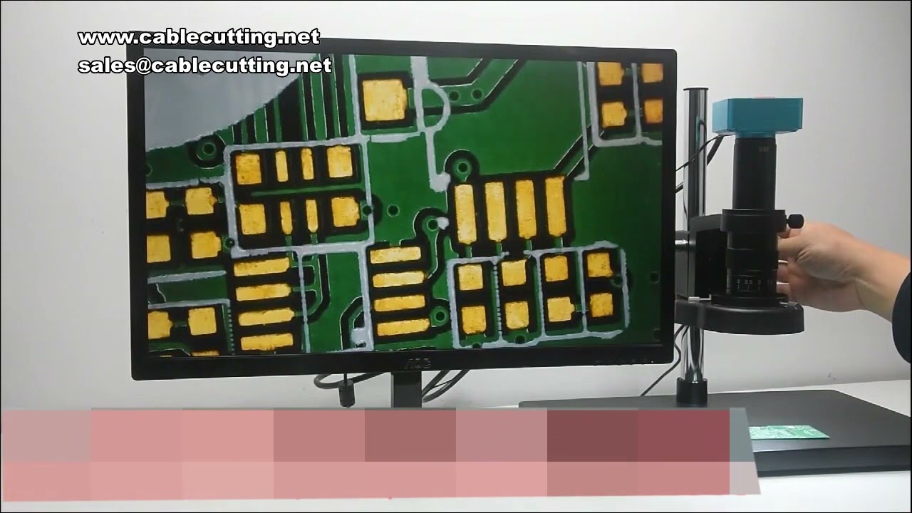 4K High-Definition Digital Microscope, Industrial Optical Measurement Camera for Repair and Inspection