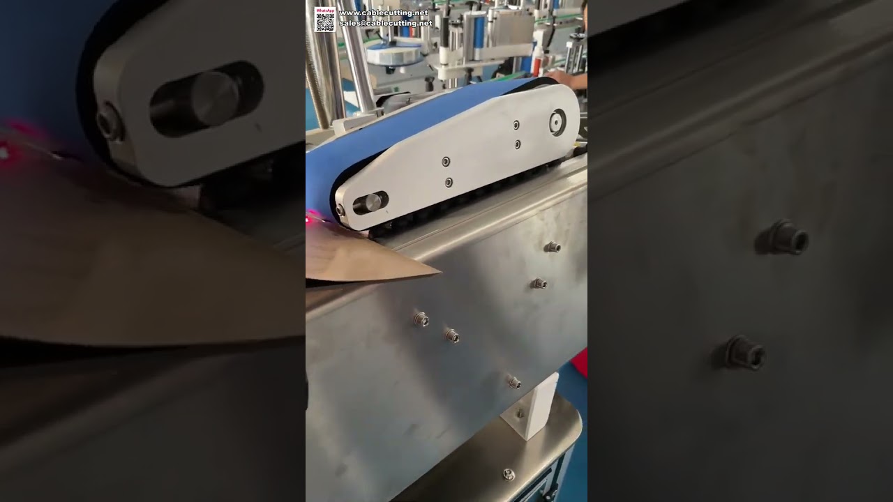 Hochgeschwindigkeits-Etikettiermaschine für Reagenzgläser & Vials – Automatischer Aufkleberapplikator für die Medizinbranche