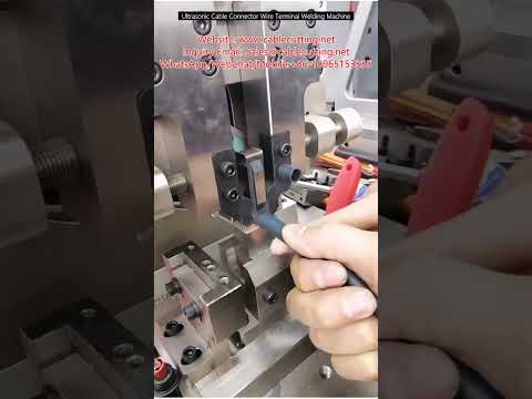 Ultraschall-Schweißmaschine für Kabelverbinder und Drahtanschlüsse – Hochwertige Automatisierung