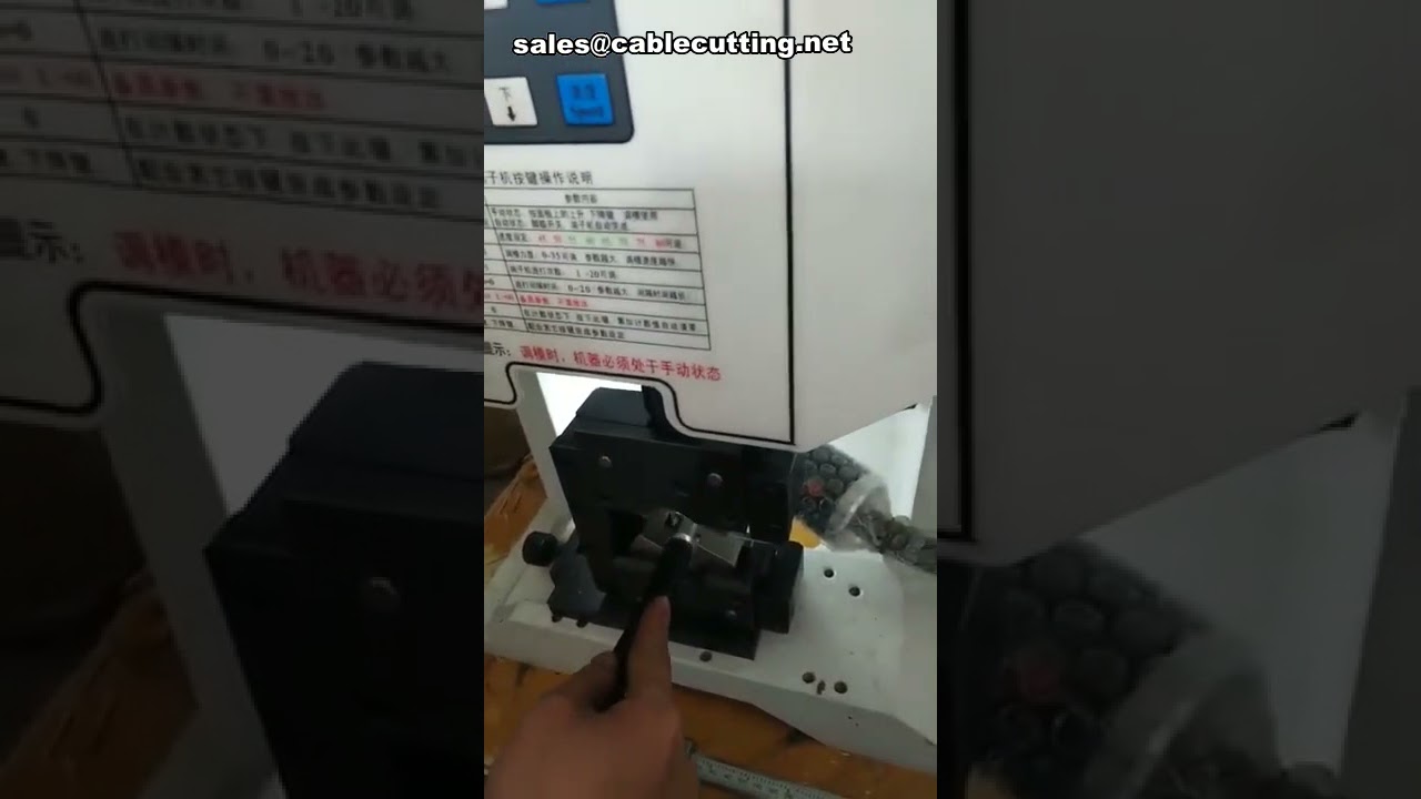8-Tonnen Servo-Kabelcrimper für Leiterquerschnitte bis 60 mm² | Präzisionsmaschine