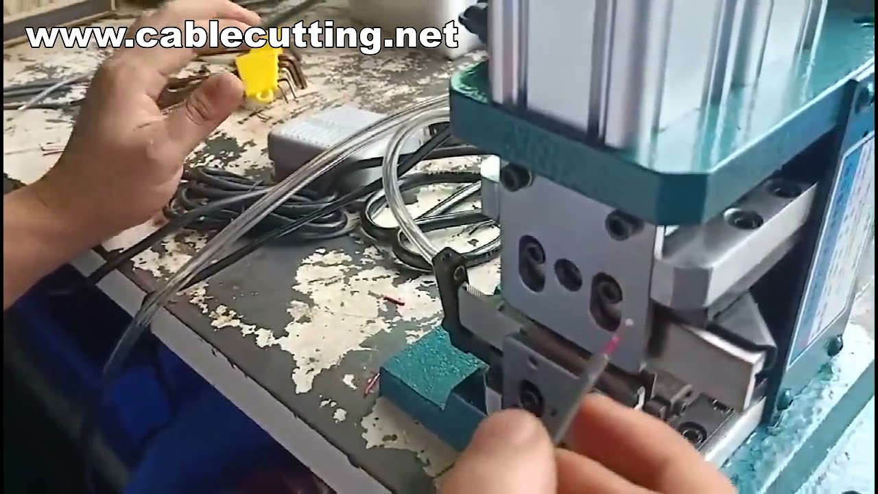 Wire Stripping, Peeling, and Cutting Machine | Automated Wire Processing
