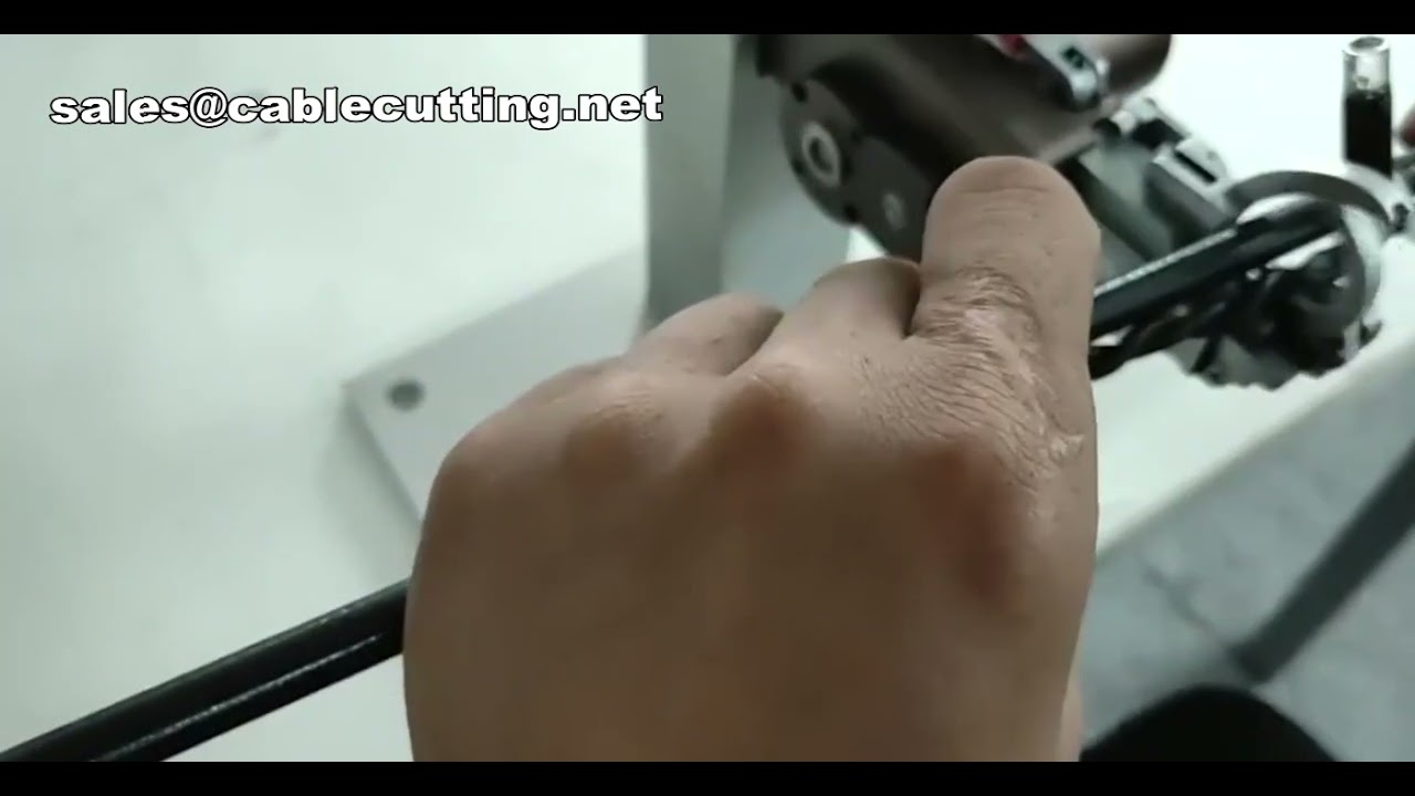 Handheld Nylon Cable Tie Binding Machine for Wire Harness Assembly