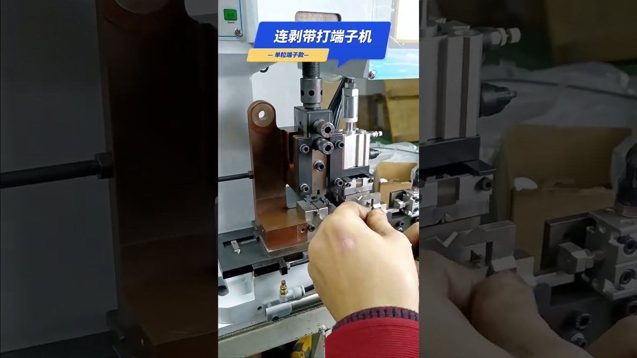 Single Grain Continuous Strip Terminal Machine