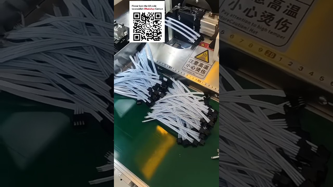 Custom Automatic Ribbon Cable Housing Insertion & Tinning Machine for Smart Manufacturing