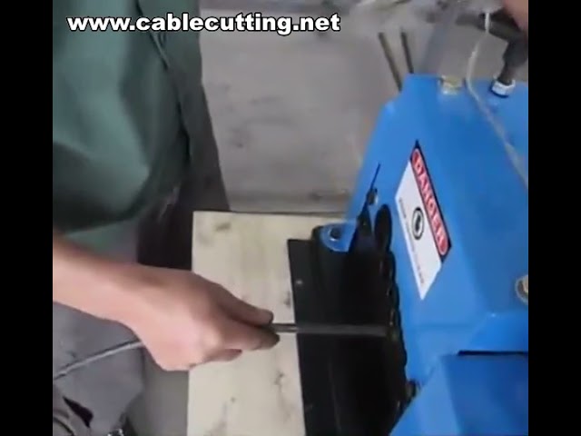 Professionelle Kabelabisolier- und Abstreifmaschine | Altkabelrecycling effizient automatisieren