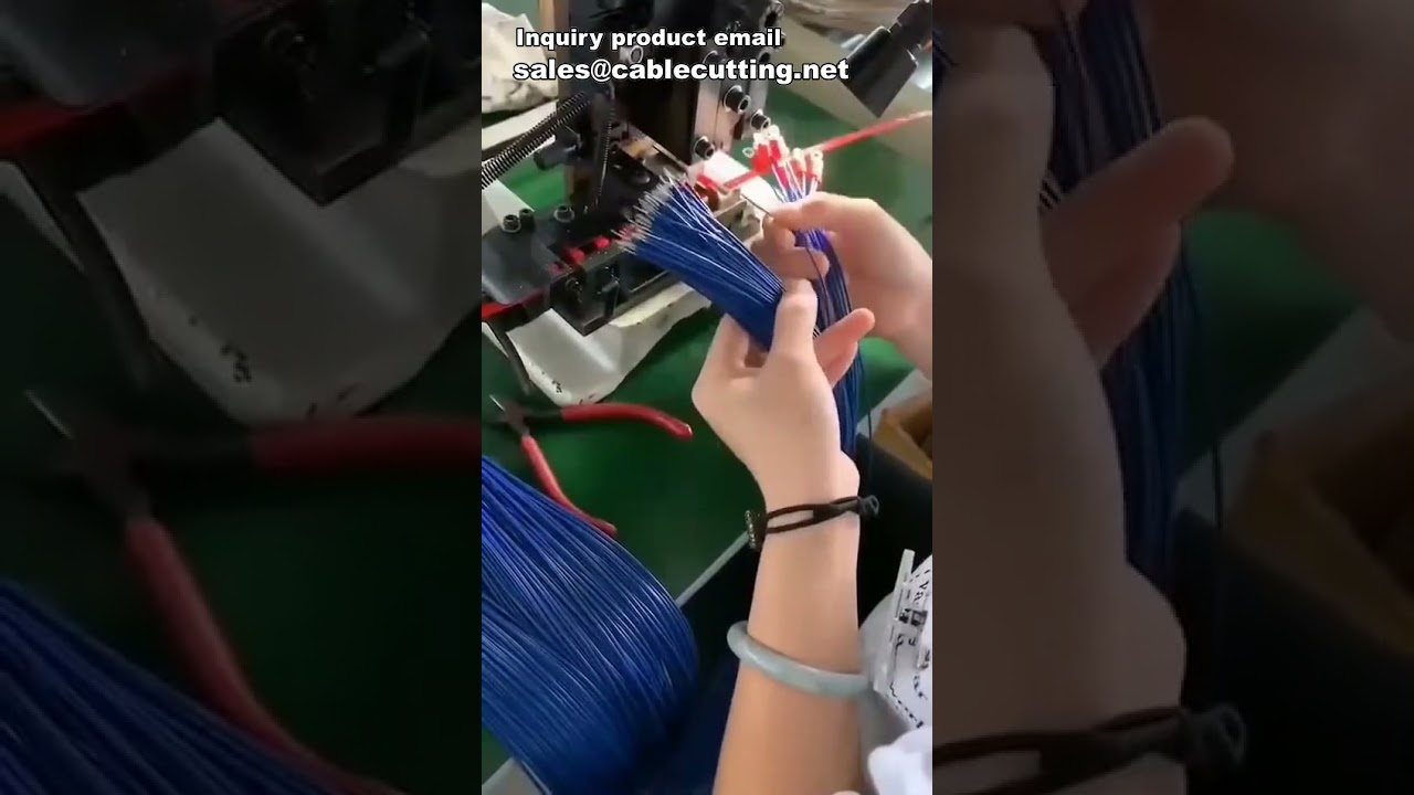 Y-Terminal Wire Crimping Machine for Factory Automation