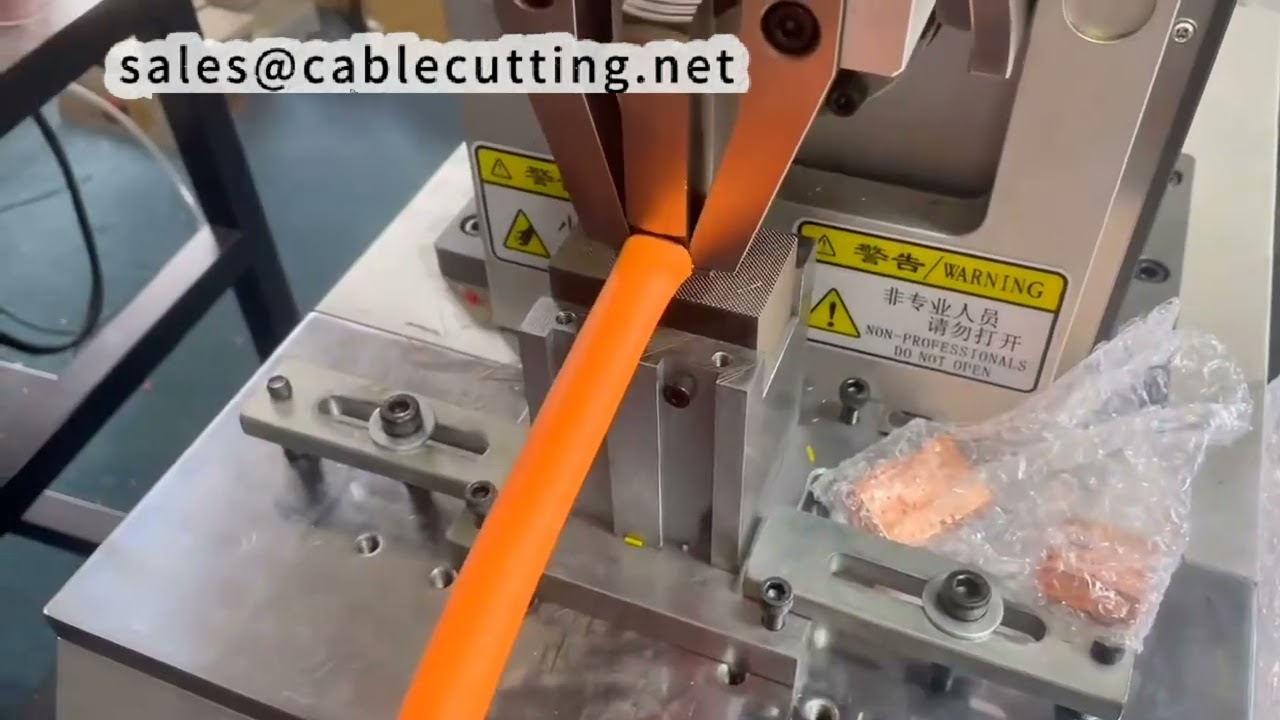 Hochleistungs-Ultraschallschweißmaschine für 70mm² Kabelbäume in der Elektromobilität