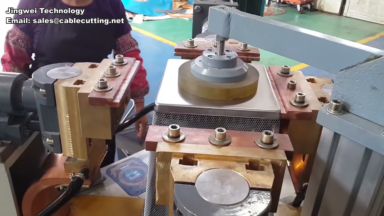 Automatische Stahldrahtseil-Schneidemaschine mit präziser Längenanpassung | Industrielle Drahtseilschere