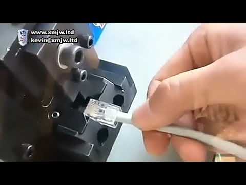 RJ45 Kabel-Montagemaschine | Lichtwellenleiter-Spleißmaschine | Telefonkabel-Crimpgerät 2