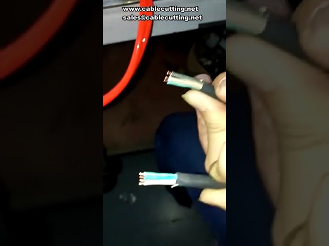 Pneumatic Vertical 4F Wire Stripper, 3F Stripper, Fine & 34 Twisted Wire Stripping Machine