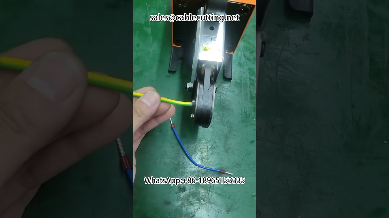 Tubular Terminal Crimping Machine for Factory Automation