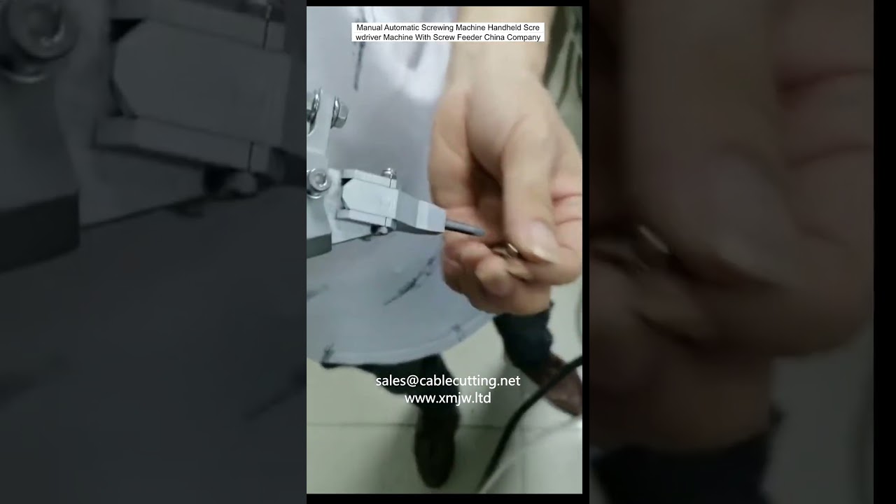 Handgeführte Schraubmaschine mit automatischem Schraubenzuführer – Effiziente Montagelösung aus China