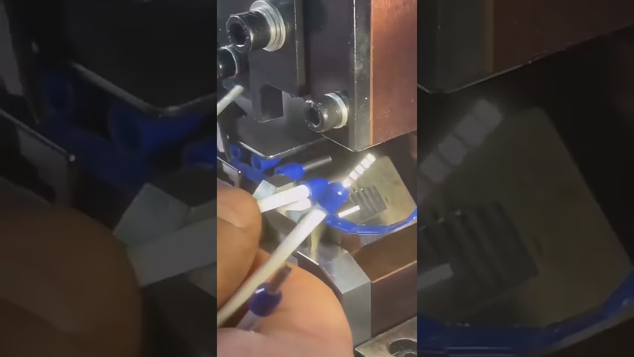 Super leise 1,5T & 2T Terminal-Crimp-Maschine – Horizontaler End-Crimper für die Fabrikautomatisierung