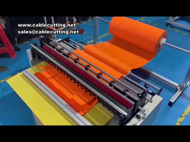 Horizontale Schneidemaschine für Kraftpapier, Tapeten und Planen – Präzision für die Industrie