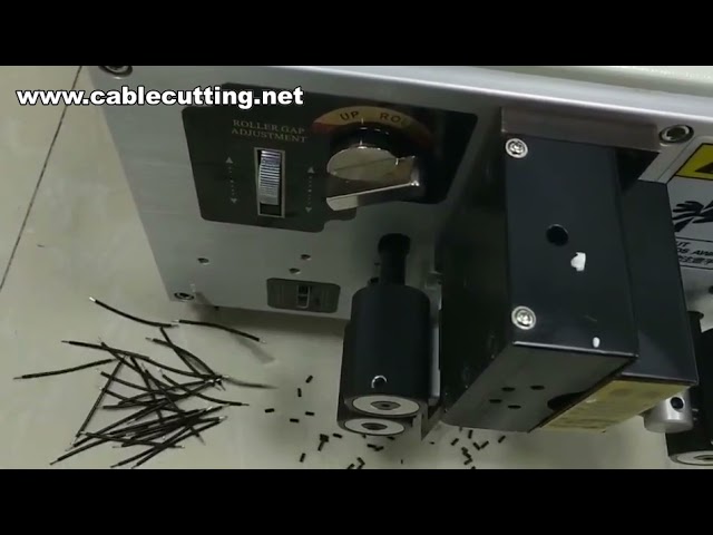 Automatische Drahtschneide- und Abisolierstation | Elektrische Drahtabisolier- & Schneidemaschine