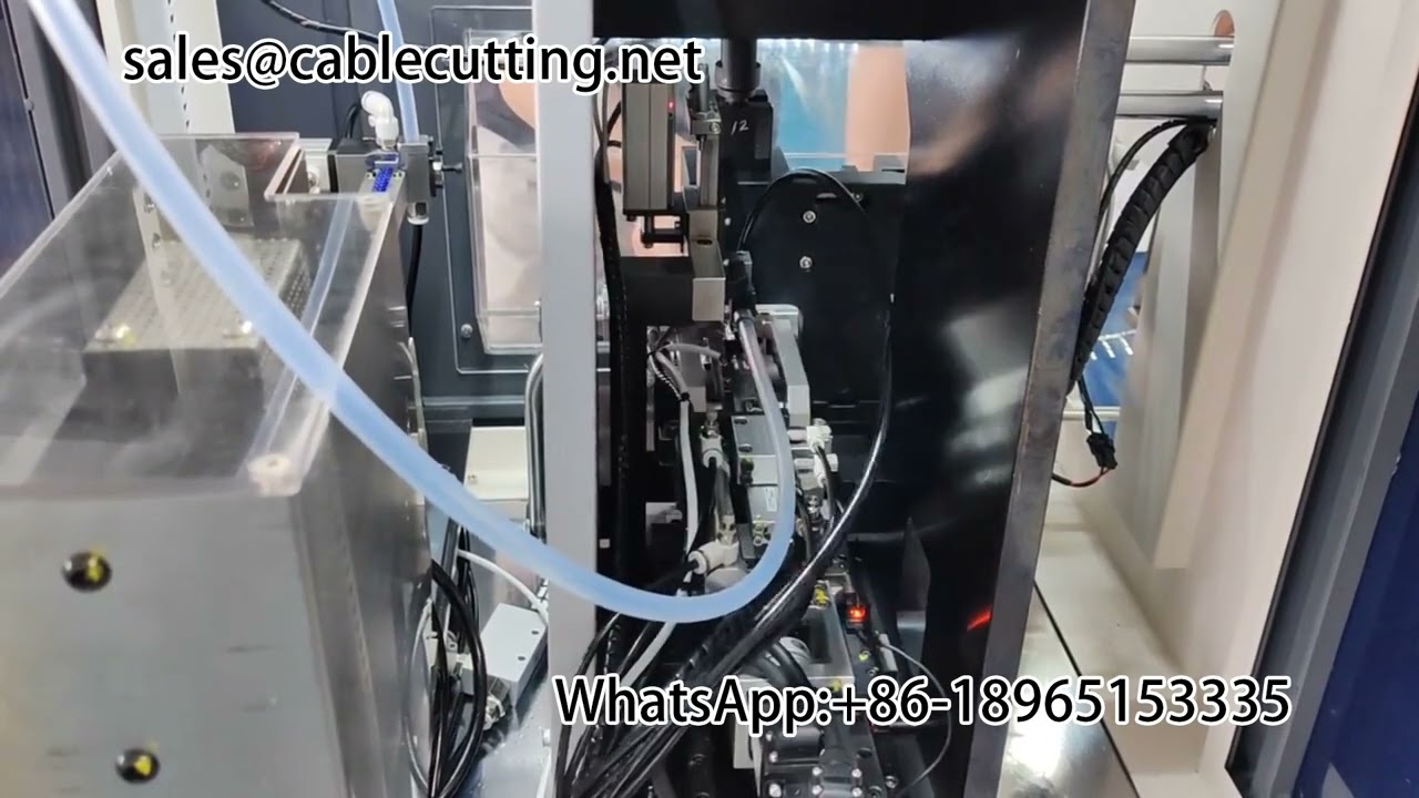 Threading Waterproof Plug Stripping Crimping Integrated Machine