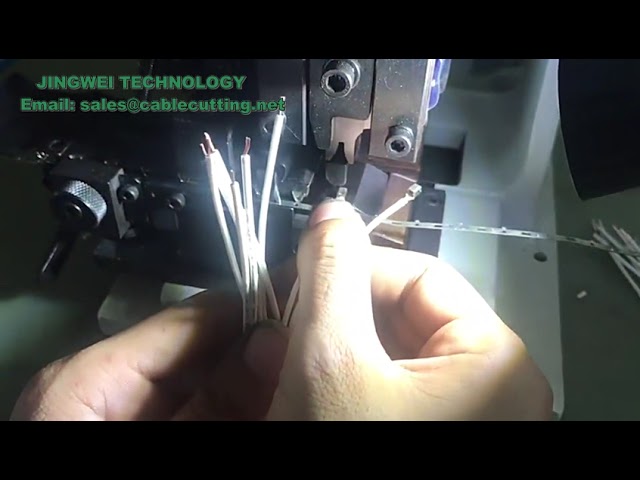 2-Tonnen Seitenzuführungs-Crimpmaschine für Kupferanschlüsse – Langlebig für Molex & JST Steckverbinder