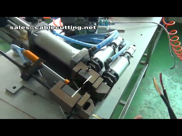 Pneumatic Cable Stripper Tool - Electrical Wire Stripping Machine