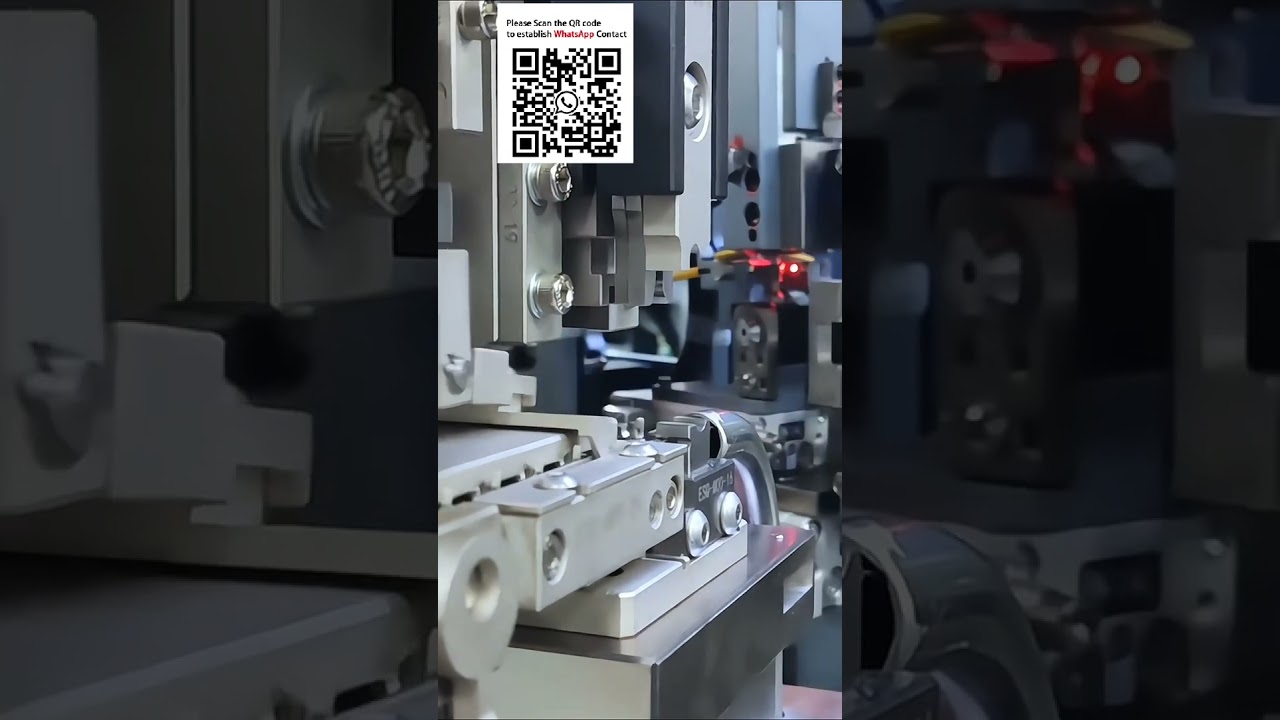 Fully Automatic Waterproof Seal Crimping Machine for Cut, Strip, Insert & Crimp