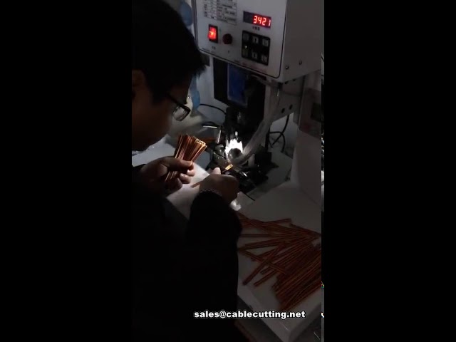 Semi-Automatic Ribbon Cable Crimping Machine