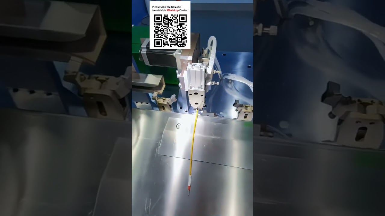 Fully Automatic Double-End Terminal Crimping Machine with Number Tube Insertion & Optional Heat Shrink