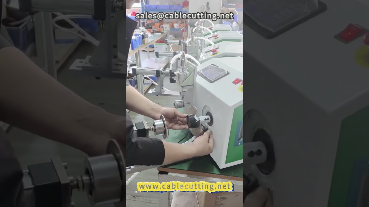 97 Automatische Sortierwickelmaschine | Drahtverarbeitung | Präzisionswickeltechnik