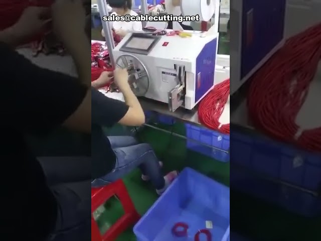 Automatic Wire Winding and Tying Machine | Cable Winding & Twist Tie Machine