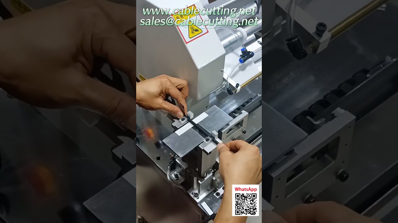 WPM-85-40 Automatische Drahtschneidemaschine: Schneiden, Abisolieren, Aufwickeln & Verpacken in einem