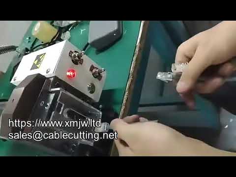 Mini Plug CAT6 CAT5 RG45 Metal 8-Pin Ethernet Automatic RJ-45 Crimping Machine