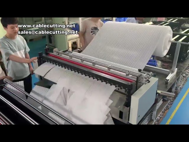 Automatische Perlwatte-Schneidemaschine – Präzise & Effizient