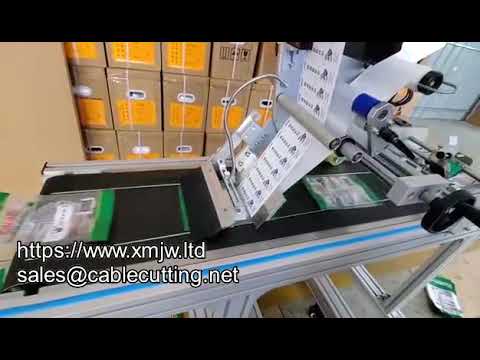 WPM-300-D Automatic Lighter Beer Flat Bottle Labeling Machine