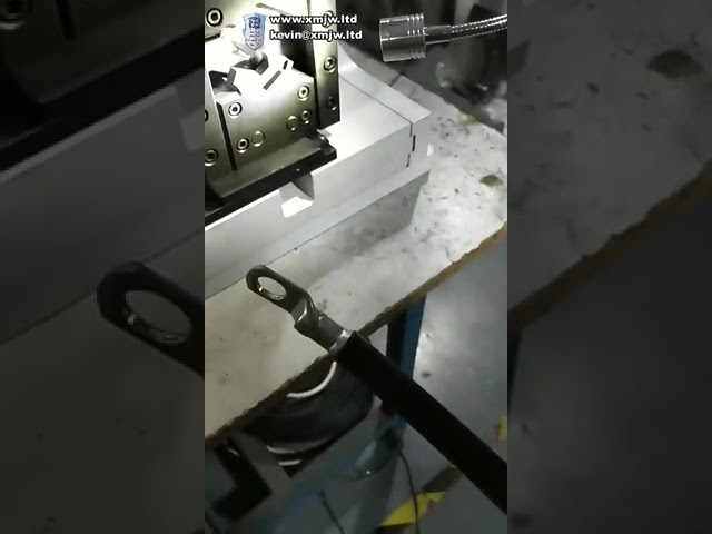 Halbautomatische horizontale Kabelschuh-Pressmaschine für Aderendhülsen und Kabelverbinder