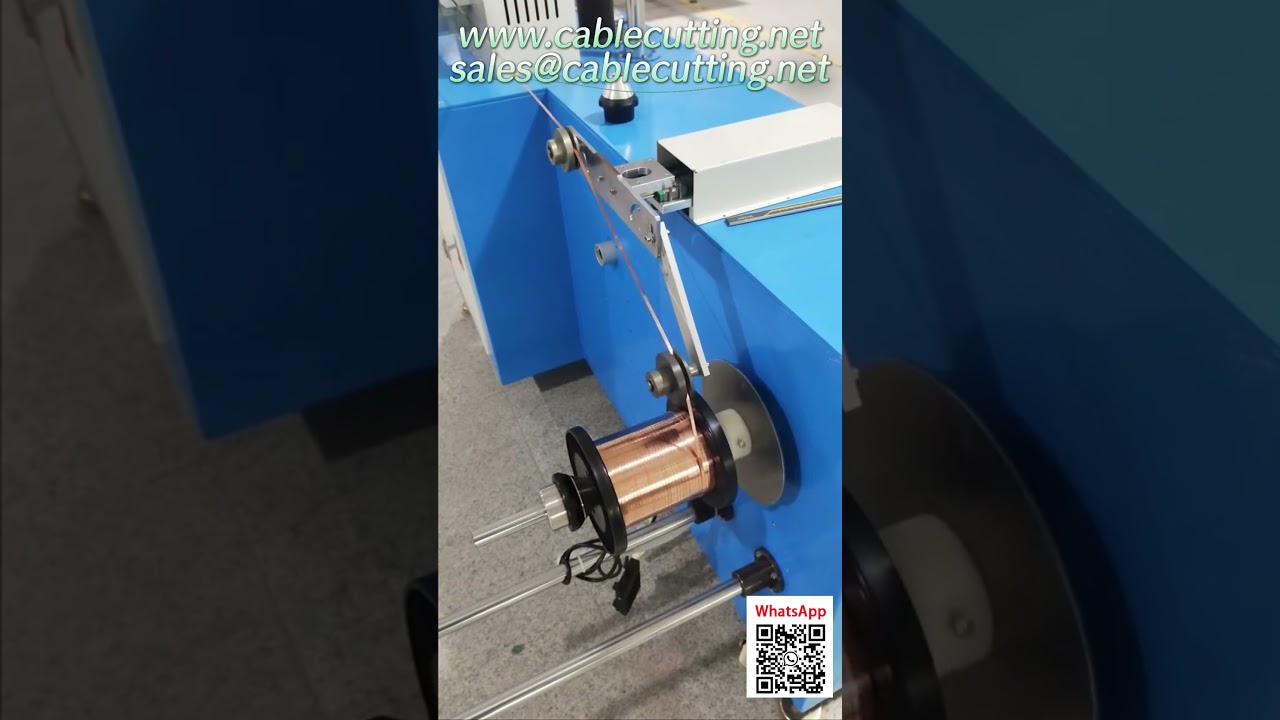 Automatic Steel Wire Winding and Spooling Machine with Auto Metering and Cutting