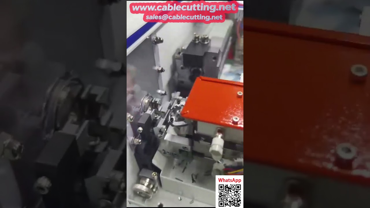 Präzise Crimpmaschine für vorisolierte Rohrkabelschuhe – Automatisierte Kabelverarbeitung