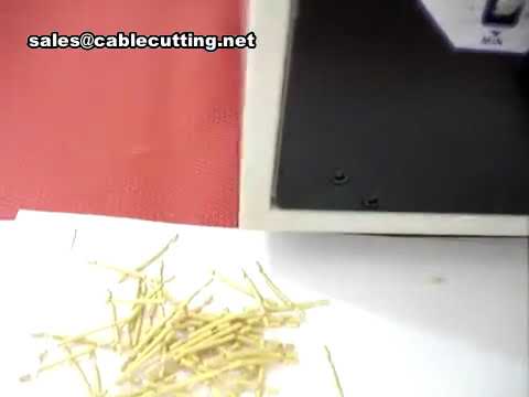 Computer Cable Cutting and Stripping Machine | Wire Harness Equipment