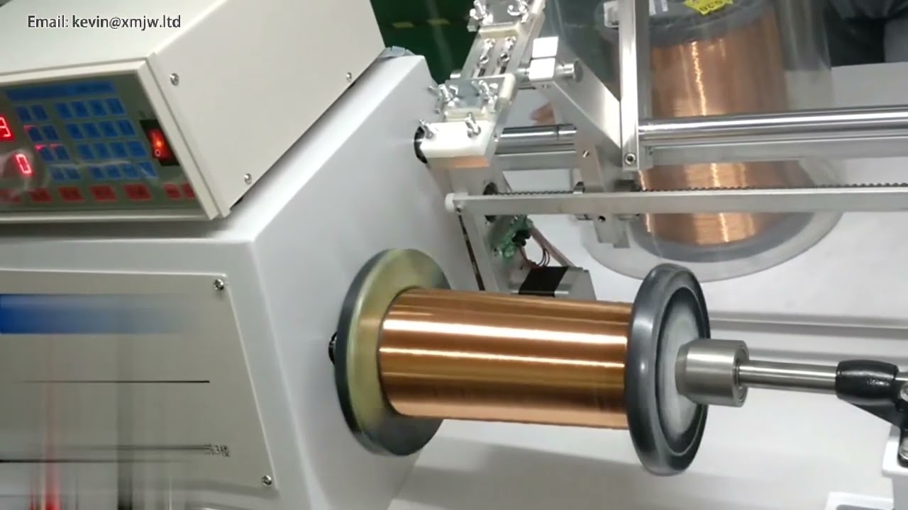 Hochwertige CNC-Spulenwickelmaschine | Automatischer Drahtwickler für 0,05–1 mm Draht