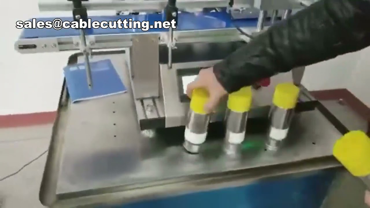 Automatischer Tisch-Etikettierer für runde Gläser & Dosen | Kompakte Desktop-Vollautomaten für kleine Flaschen
