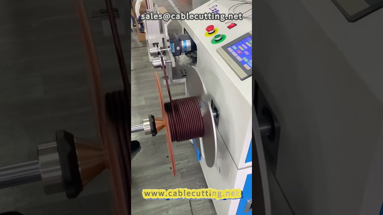 6-Draht-Audio-Wickelmaschine | Effizientes Drahtwickeln & Kabelverarbeitung