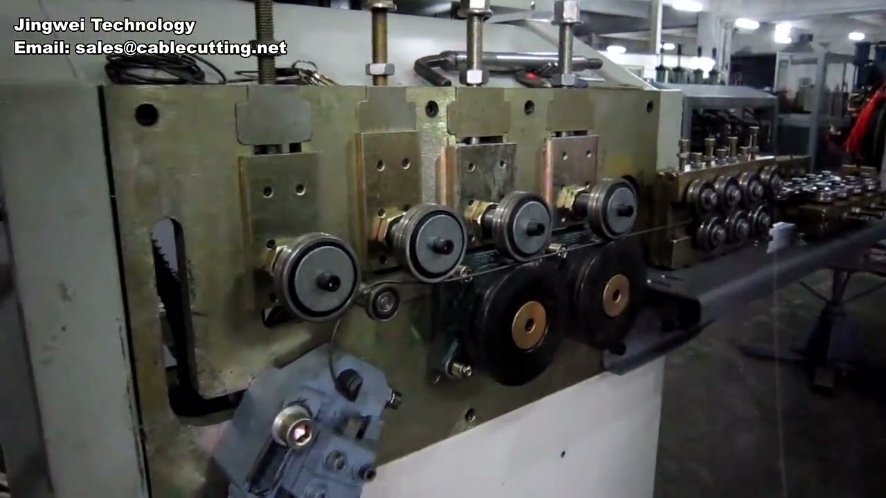Drahtflachmaschine für Stahl- und Eisendraht - Professionelle Drahtformmaschine für die Hardwareherstellung