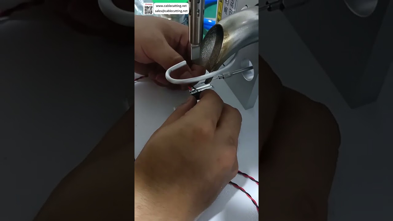 Parallelkabel-Doppel-Mikroschalter-Lötmaschine – Gleichzeitiges Spleißschweißen