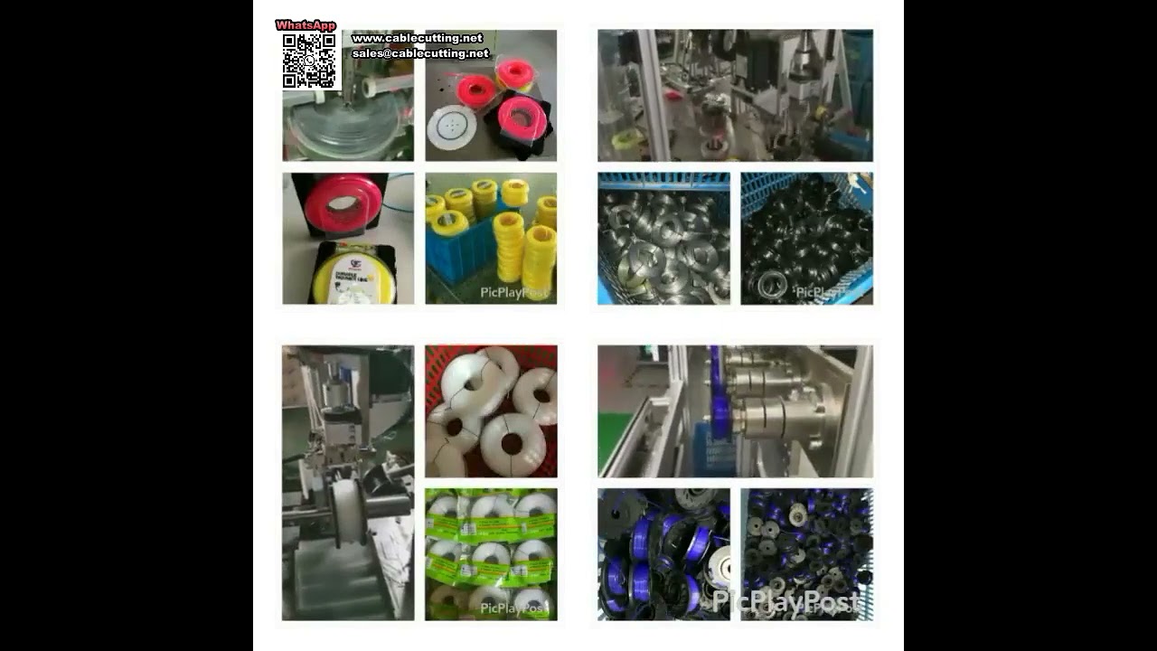 Hochmoderne automatische Wickel- und Verpackungsanlage für Trimmerfaden